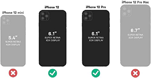Coque iPhone 12 / 12 Pro OtterBox Commuter Bleue avec Chiffon