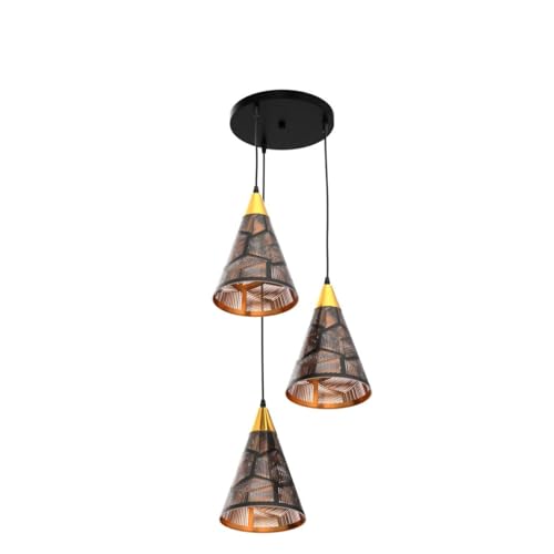 Image of Lyse Decor Hanging Lamps for Living Room, Pendant Lights for Drawing Room Center, Dining Table Light and Bedroom Lights (Without Bulb)