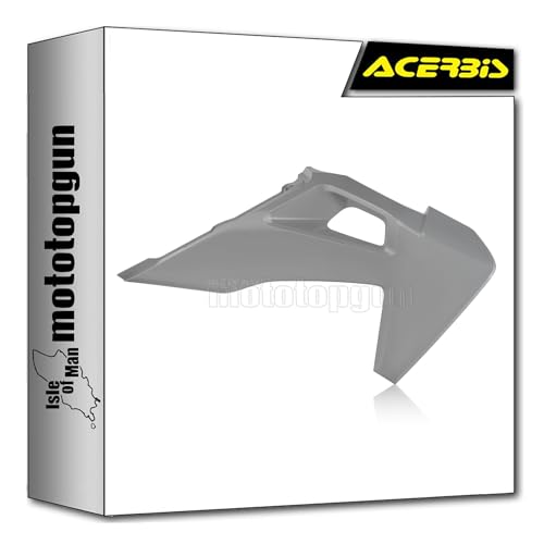Radiator scoops gris Acerbis 0023522.070 pour Husqvarna TE 300i 2020