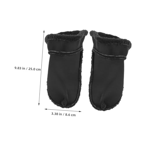 Plantillas cálidas de peluche para zuecos, 2 pares miniatura 2