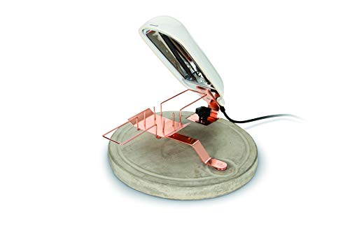 Quattro Concrete Raclette Quarter Wheel - Cheese Melter Stainless Steel Commercial Electric Machine for Nacho Cheese Wheel - Multi-Function Adjustable Angle Rapid Heating Cheese Wheel Melter Dish