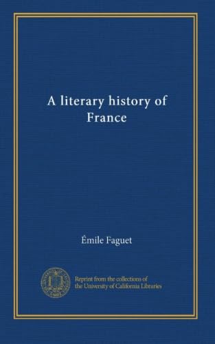 Storia letteraria della Francia