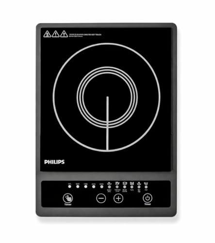 Image of Philips HD4944 /00 1500W Induction Cooktop Blue & Black