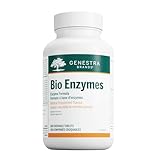 Genestra Brands Bio Enzymes - Digestive Aid Supplement - Complete Multienzyme Complex - With Amylase & Bromelain - Peppermint Flavour - 100 Chewable Tablets