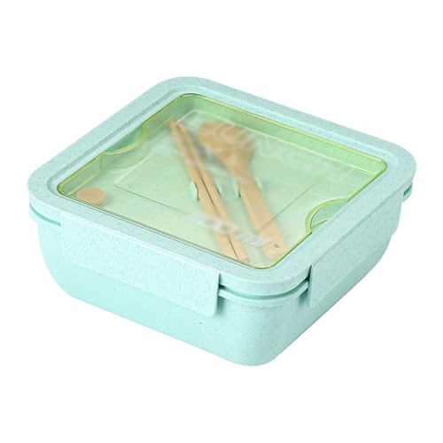 LQSYBHD 薄型弁当箱 ランチジャー フレッシュランチボックス 850ml/1100ml 子供用 お弁当箱 大容量 おべんとう箱 ランチボックス フードジャー 漏れ防止 便利 健康 バイク 弁当 カトラリー付き シームレスせん お手入れ簡単 持ち運び