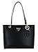 Guess Noelle Noel Tote, Borsa Donna, Black, Unica immagine