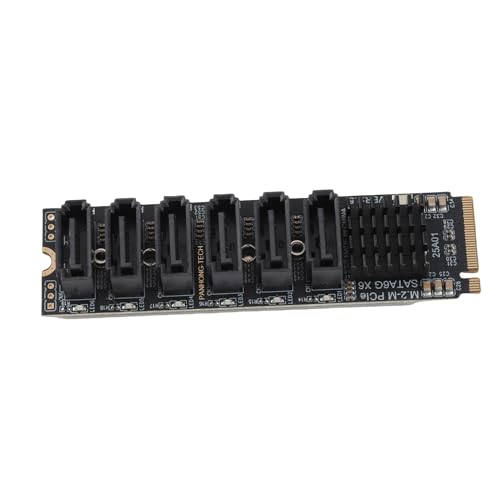 Adaptateur M.2 vers SATA solution pour connecter 6 disques durs supplémentaires - 3