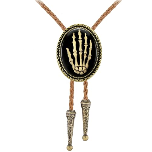 Image of Jeilwiy Bolo Tie for Men, Western Bolero Tie Cowboy Ties Native American Cowgirl Bolo Tie Accessories for Men Women