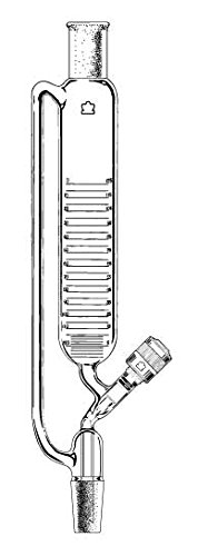 Kimble Chase FUN ADD THRD 60ML 24/40 Addition Funnels with Threaded Valves - KMBL