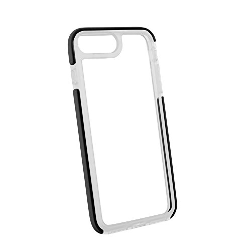 Puro Impact Pro - Carcasa para Apple iPhone 8/7 Plus, Color Transparente y Negro