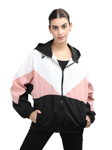 Image of CHKOKKO Sunscreen Jacket for Women Hooded Zipper Sports Jacket | UV Protection | Sun Protective | Lightweight Water Resistant | Riding Biker | Outdoor Travel Gym Running