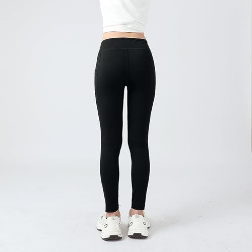 Girls Athletic Leggings Kids Dance Running Yoga Pants Workout Active Tights with Pockets Stretchy Comfortable2