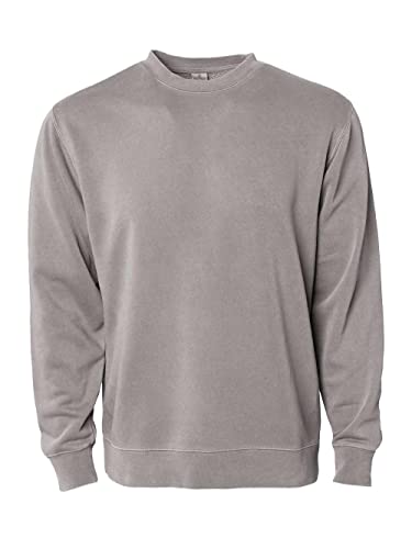 Independent Trading Co. - Midweight Pigment-Dyed Crewneck Sweatshirt - PRM3500 - XL - Pigment Cement