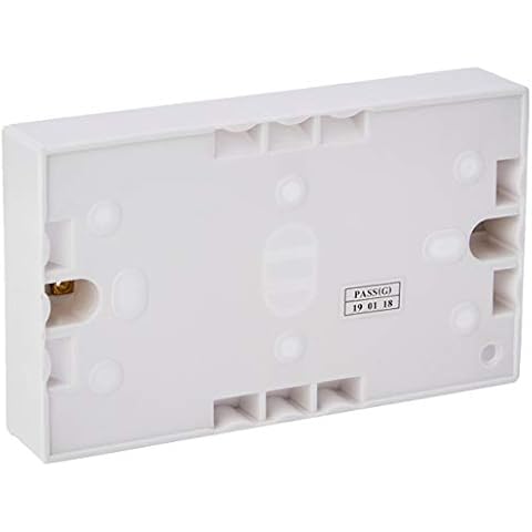 Merriway BH02612 2-Gang Surface Pattress Box Cover