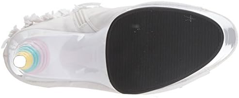 Ellie Shoes Women's 777-prince Platform Sandal, White, 8 US/8 M US | Image 3