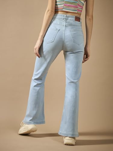 Image of Dolce Crudo High Rise Bootcut Jeans for Women