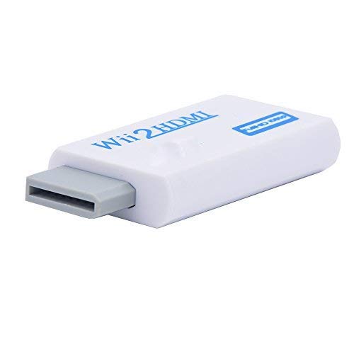 Image of Tobo - Wii to hdmi Converter,wii to hdmi Adapter, wii to hdmi1080p 720p Connector Output Video & 3.5mm Audio.(White) TD-314GA