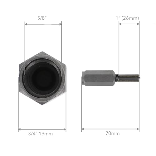 PRODIAMANT Carbide Brick Mortar Grout Cutter 10mm (3/8 Inch) for Angle Grinder Mortar Cutter with 5/8-11 Thread - Image 5