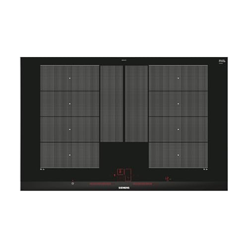 Siemens EX875LYC1E, iQ700, Induktionskochfeld (autark), 80 cm breit, varioInduktion plus freie Platzwahl, power Move Plus voreingestellte Leistungsstufen, powerBoost schnelleres Kochen