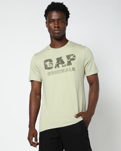 Image of Gap Men Slim Fit Short Sleeves Crew Neck T-Shirt