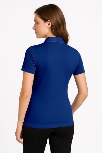 Image of Opna Women's Dry-Fit Golf Polo Shirts 3-Button Golf Polo's in 20 Colors XS-3XL Shirt
