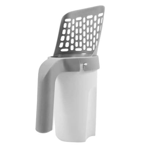 Hsthe Sea 2-in-1 Cat Litter Scoop with Container and Waste Bags - Image 2