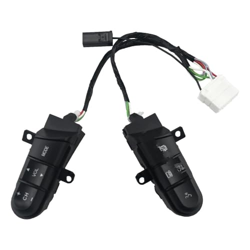 Boutons commande volant pour Civic 2006-2011 et Jazz avec commutateur audio rétroéclairé