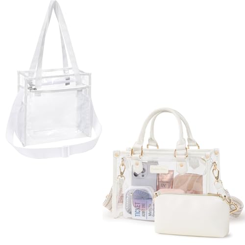 PACKISM Clear Tote Bags for Women，Bundle Sales