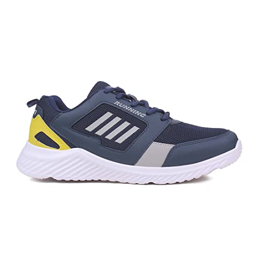 Image of ASIAN Civic-01 Men's Sports Running Shoes | Lightweight Sneakers with Breathable Mesh Upper, Shock-Absorbing Cushion Midsole & Non-Slip Outsole for Running, Walking & Gym