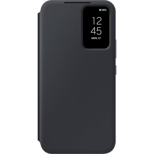 Samsung Smart View Wallet Case Étui Portefeuille Galaxy A54 5G Noir