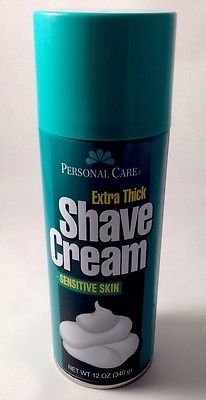 Shave Cream Teal Large Diversion Safe Stash