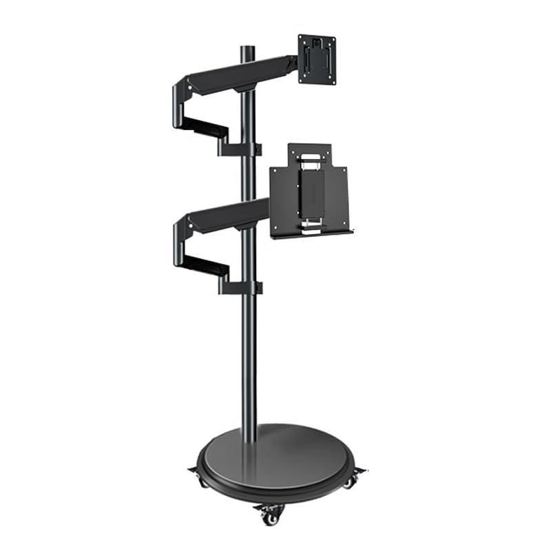 Adjustable Aluminum Laptop Stand Notebook Desk Floor Stand Portable Computer Workstations Coffe Table