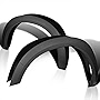 Spec-D Tuning 4PC Front + Rear Factory Style Smooth Fender Flares Compatible with Dodge Ram 1500 Fleetside 2009-2018