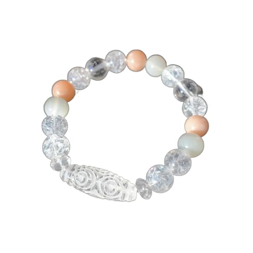 天然石/パワーストーンブレスレット/龍眼天珠他 楽天市場】【龍眼天珠と総合運UPのベーシックアレンジ】 龍眼天珠＆ALL