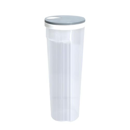 LINLINOI 1 Pack Airtight Pasta Storage Container Spaghetti/Noodle/Grain/Flour/Cereal Storage Box Airtight Food Container for Snacks & Grains