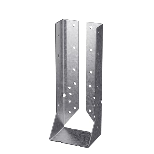 Simpson Strong-Tie HUC210-2Z HUC ZMAX Galvanized Face-Mount Concealed-Flange Joist Hanger for Double 2x10