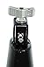Latin Percussion LP007-N 8-Inch Rock Cowbell with Self-Aligning Mount,Black,1/2-Inch