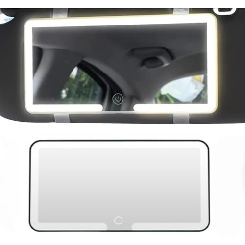 zornik �ԗp LED �T���o�C�U�[ �o�j�e�B �~���[ ���C�g�t���ԗp�o�j�e�B�~���[ �Ԃ̃T���o�C�U�[���ϋ� 3�̃��C�g���[�h��������J�[���C�N�~���[ USB�[�d�ԗp���ϋ� �|�[�^�u���g���x���J�[�C���e���A�A�N�Z�T���[ [���s�A���i]