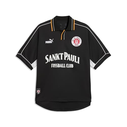 Amazon.com: PUMA Men's FC St. Pauli Retro Jersey, Black- White