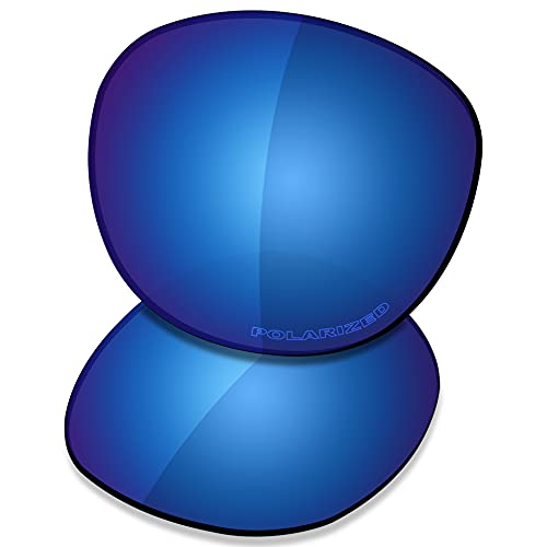 Image of SAUCER Premium Replacement Lenses for Oakley Latch OO9265 (Asian Fit) OO9349 | UV400 Protection, Anti-Scratch, Precise Fit & Enhanced Clarity Sunglasses High Defense - Midnight Blue Polarized
