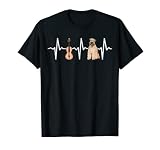 Violín, pelo blando, de pelo blando, Heartbeat Dog, amante de los perros Camiseta
