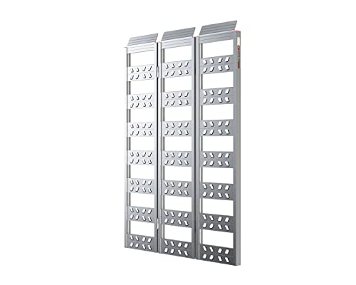 image for Yutrax® 69” Tri-Fold Ramp, High-Strength Extruded Aluminum, 2200 lb