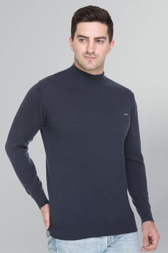 Image of GODFREY Winter Woolen Turtle Neck Sweater for Men