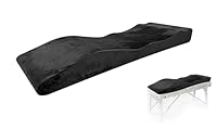 Abhpjuy Massagebett Topper Wimpernbett Wave Matratze 180x60 cm Welle Schaum, Ergonomische Foam für Kosmetikliege Massageliege Spa-Massage und Schönheitssalon (nur Matratze)