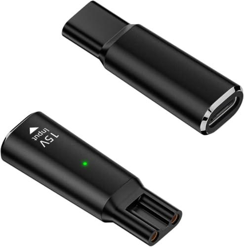 Image of 15 V USB Type-C Charging Converter Compatible with Philips Trimmers & SHAVERS (Select Models ONLY) | 15V USB-C Charging Converter | 15V AY C CNV (Convertor Only, No Cable)