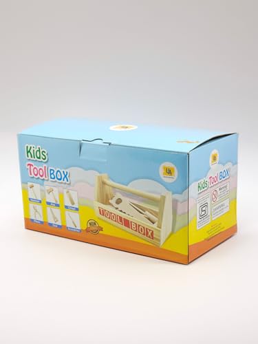 Image of Wooden Toys for Kids Tool Box for Kids Brain Development Toys Activity Toys for 5+ Year Old Child Toys 2-5 Years
