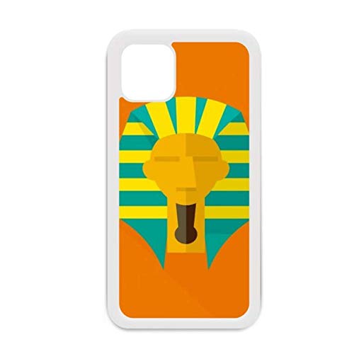 Coque blanche iPhone 12 Pro Max Pharaon finition premium artistique