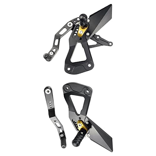 Commandes reculées Suzuki GSX-R 1000 pour éviter le glissement des repose-pieds