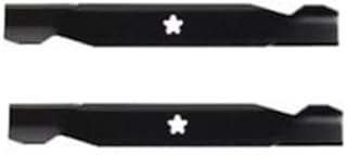 (2 Pack) Aftermarket Premium Replacement XHT Lawn Mower Deck Blade fits Husqvarna 539110324 | 19-5/16