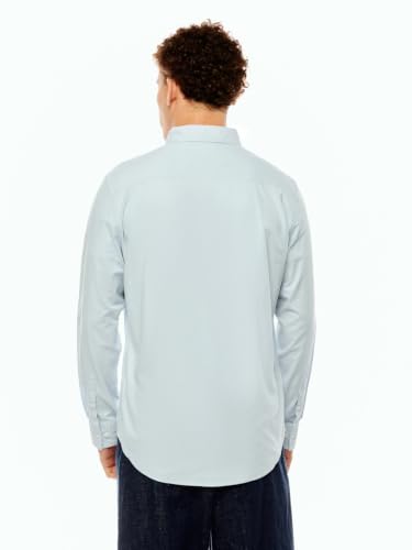 Image of Solid Regular fit Oxford Woven Shirt